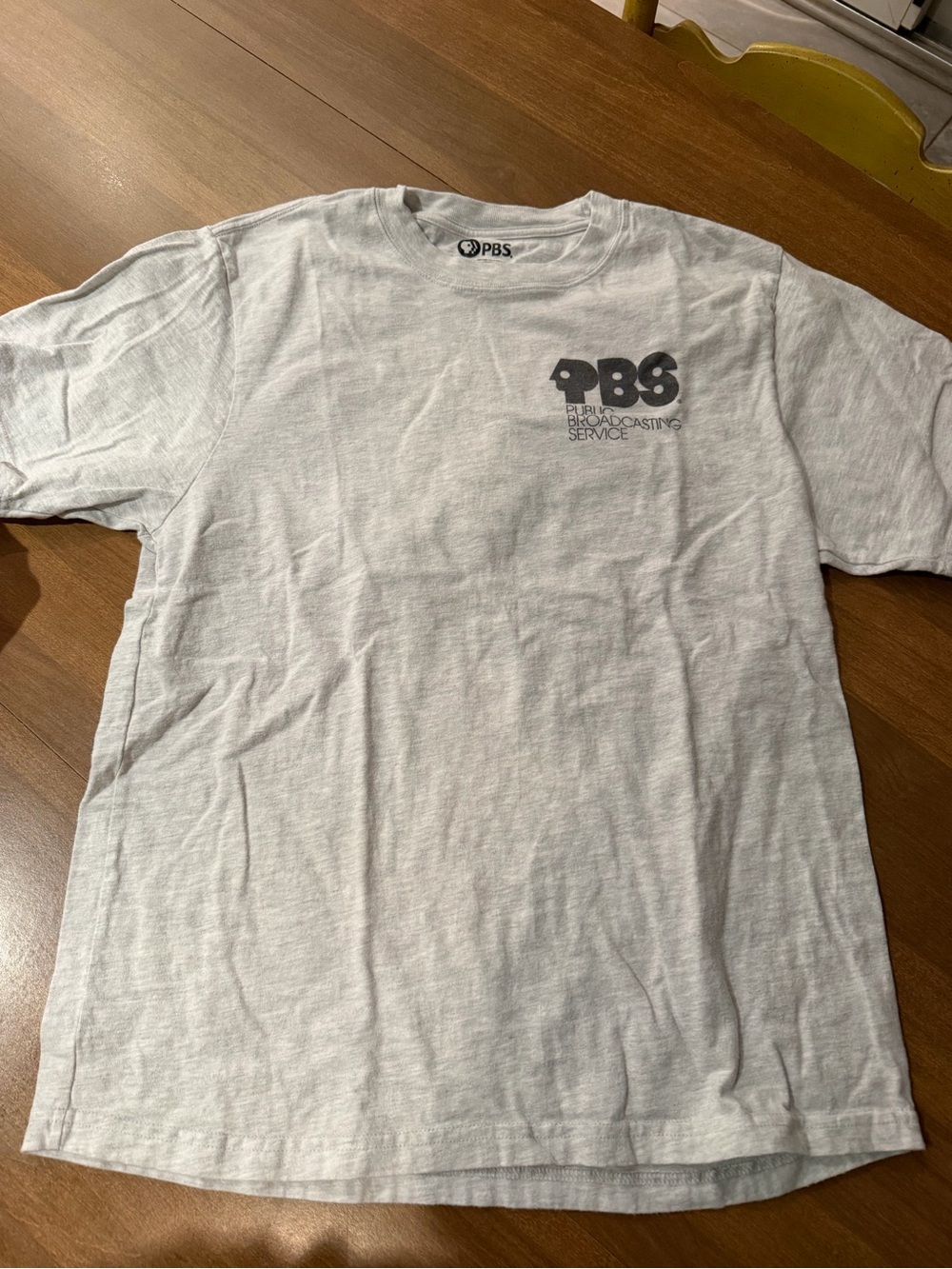 Public Broadcasting Service (PBS) Light Gray Tee - Medium